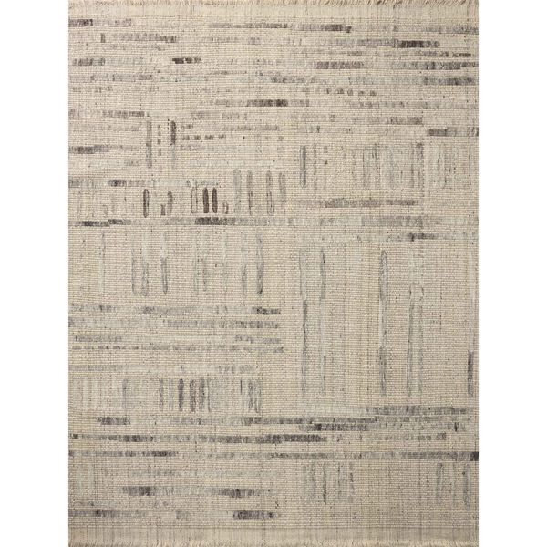 Tapis Valentina VAL-02 Loloi, Ivoire/Gris