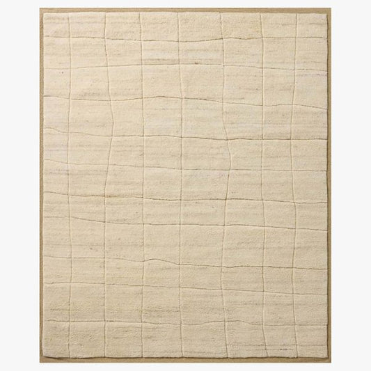 Tapis Bracken BKN-01 Leanne Ford × Loloi, Naturel/Ivoire