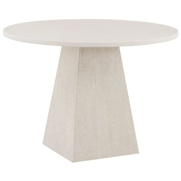 Table a Manger Ronde Quartz, Blanc