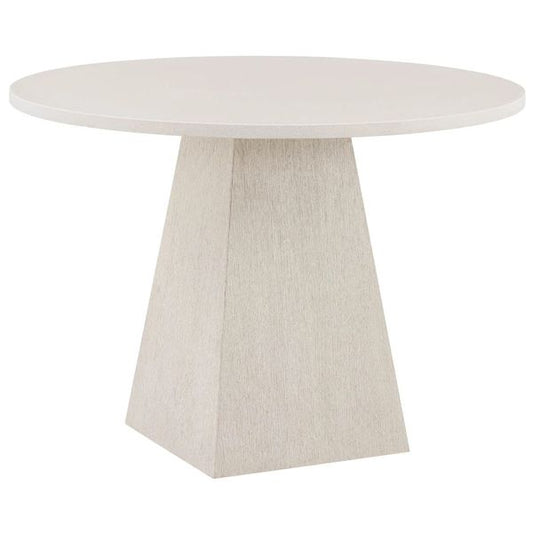Table a Manger Ronde Quartz, Blanc