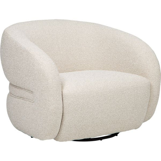 Fauteuil Pivotant Georgie, Lin Tasmin