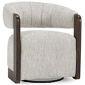 Fauteuil Pivotant James, Gris Glacier