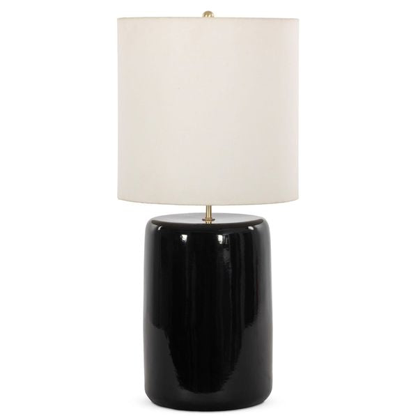 Lampe de Table Sadia, Noir Brillant
